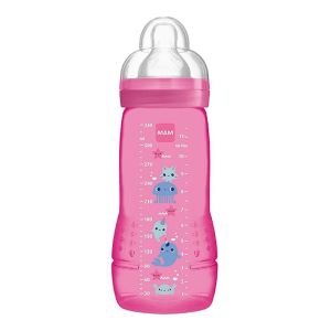 MAM Biberon tétine débit X garçon coloré 330ml B/2 Mam Biberon