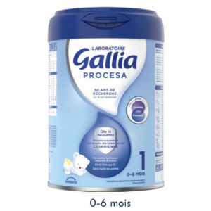 PROCESA 1 800g - Lait en Poudre 1er Age de 0 à 6 mois - Naissance par Césarienne, Dysbiose