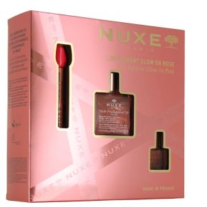 NUXE - Coffret Noël 2025 - L'infiniment glow en rose