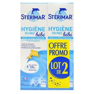 Sterimar, Bébé hygiène du nez 2x100ml