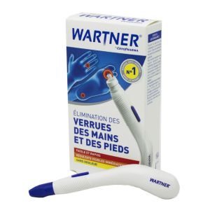 WARTNER by CRYOPHARMA Stylo 1.5ml - Elimination des Verrues des Mains et Des Pieds