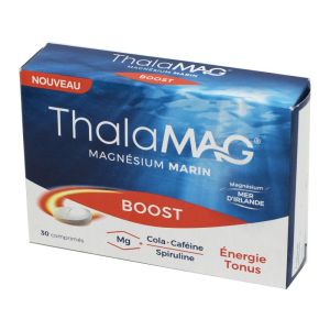 THALAMAG Magnésium Marin Boost 30 Comprimés - Energie, Tonus