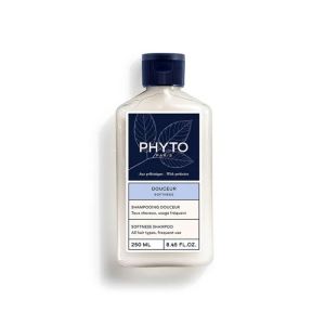 PHYTO DOUCEUR Shampooing Douceur 250ml - Tous Cheveux, Equilibre du Cuir Chevelu
