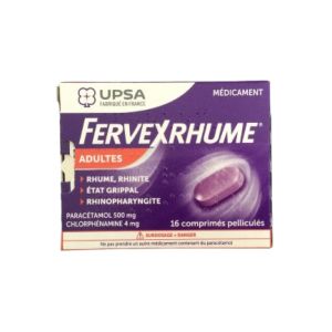 Fervexrhume 16 comprimés Adultes - UPSA