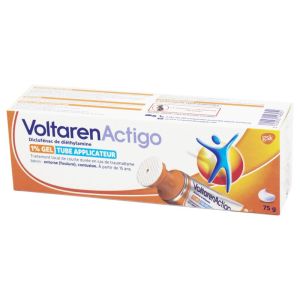 Voltarenactigo 1% gel, Tube applicateur - 75 ml