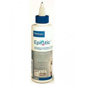 VIRBAC EPIOTIC - Nettoyant Auriculaire pour Chiens et Chats - Hygiène Régulière lors d' Otites Exter