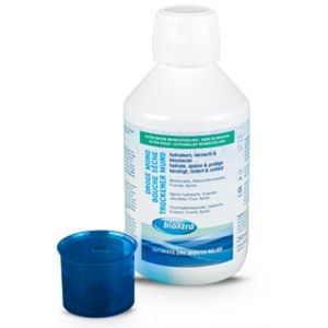 BIOXTRA Bouche Sèche Bain de Bouche Fluoré Ultra Doux 250ml - Xérostomie, Halitose, Plaque Dentaire