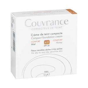 AVENE COUVRANCE Crème de Teint Compacte 4.0 Confort Miel SPF30 - Poudrier/10g