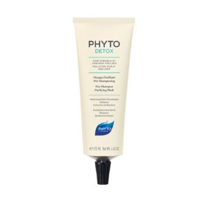 PHYTODETOX Masque Purifiant Pré Shampooing 125ml - Cuir Chevelu et Cheveux Pollués