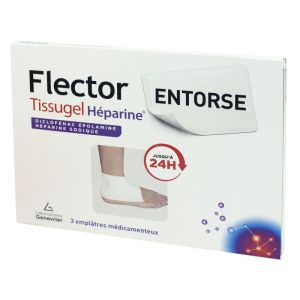 Flectortissugel Hépariné 3 emplâtres