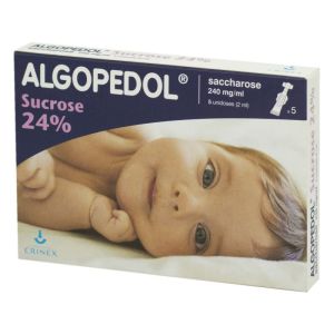 ALGOPEDOL SUCROSE 24% Solution Buccale 240mg/ml - Douleurs Associée à la Succion - 5 Unidoses de 2ml