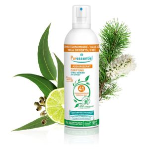 PURESSENTIEL ASSAINISSANT Spray Aérien 500ml Format Familial - Aux 41 Huiles Essentielles