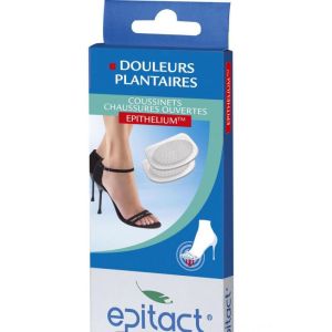 EPITACT Coussinets Transparent Chaussures Ouvertes - Epithelium - Douleurs Plantaires - Bte/2