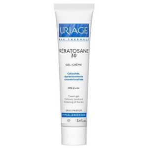 URIAGE Kératosane 30 40ml Gel Crème Anti Callosités - Peaux très Sèche à Tendance Atopique - T/40ml