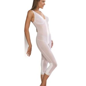 COMBINE LONG FEMME PREMIUM - Sous Vêtement Post Opératoire après une Liposuccion