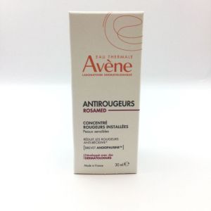 AVENE ANTIROUGEURS Rosamed - concentré rougeurs installées peaux sensibles - FL/30ml - 3282770392920