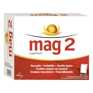 Mag 2 poudre pour solution buvable - 30 sachets