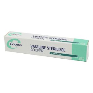 Vaseline stérilisée, pommade dermique - Tube de 20 g