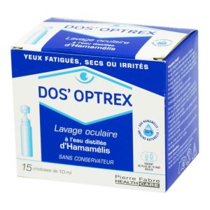 DOS'OPTREX Solution oculaire 15 unidoses