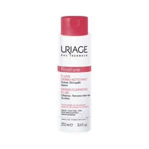 URIAGE Roséliane Fluide Dermo Nettoyant 250ml sans Rinçage - Hygiène et Démaquillage