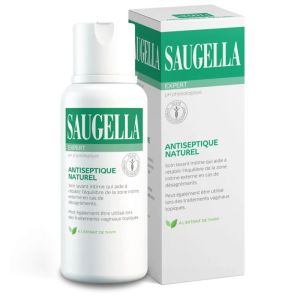 SAUGELLA Antiseptique Naturel pH Physiologique 250ml - Soin Lavant Intime