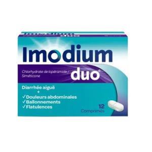 Imodiumduo 12 comprimés