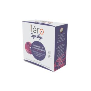 LERO GYNELIS Cranberry et Lactobacillus - Complément Alimentaire 20 capsules