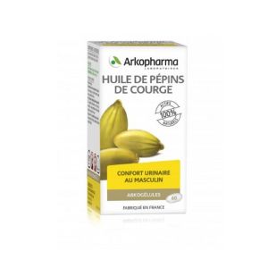 ARKOGELULES HUILE DE PEPINS DE COURGE - Complément alimentaire à visée urinaire - Bte/60 capsules -