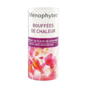 MENOPHYTEA Ménostick Bouffées de Chaleur - Triple Action : Anti Rougeurs, Régulation de la Transpira