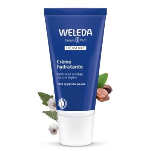 WELEDA BIO HOMME Crème Hydratante  30ml - Hydrate et Protège - Toutes Peaux