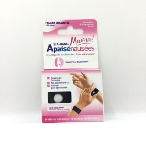 SEA-BAD FEMMES ENCEINTES Bracelet Anti-Nausées couleur noir , 5015259008221