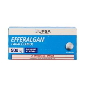 Efferalganmed 500 mg, 16 comprimés