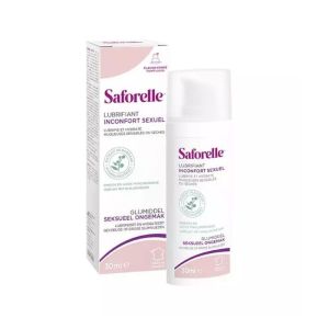 SAFORELLE Lubrifiant sans Parfum Fl/30ml pour Usage Intime - Muqueuses Sèches ou Sensibles