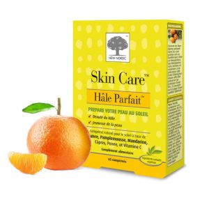 SKIN CARE Hâle Parfait 60 Comprimés - Prépare la Peau au Soleil, Prévention de Vieillissement