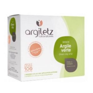 ARGILETZ Bande d' Argile Verte 5m x 8.5cm - Prête à l' Emploi Bte/2