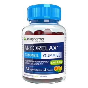 ARKORELAX SOMMEIL 30 Gummies - Endormissement Rapide, Sommeil de Qualité
