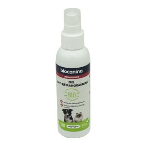 BIOCANINA DERMATOLOGIE Gel Anti Démangeaisons Bio Chat Chien 125ml