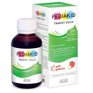 PEDIAKID Transit Doux Sirop 125ml - Sirop d' Agave + Prébiotiques