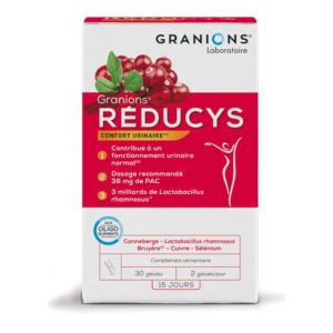 GRANIONS REDUCYS 30 Gélules - Confort Urinaire