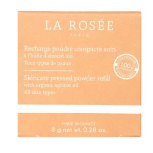 La Rosée Recharge poudre compacte huile abricot soin Medium n°02 8g