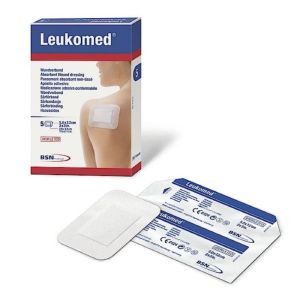LEUKOMED 8 x 10cm - Bte/5 - Pansement Adhésif Multi Extensible Stérile
