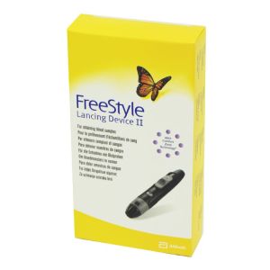 FREESTYLE LANCING DEVICE II Stylo Autopiqueur pour Prélèvement Sanguin Indolore