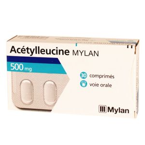 Acetylleucine Mylan 500 mg, 30 comprimés