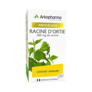 ARKOGELULES RACINE D' ORTIE - Confort Urinaire et Elimination rénale Bte/45