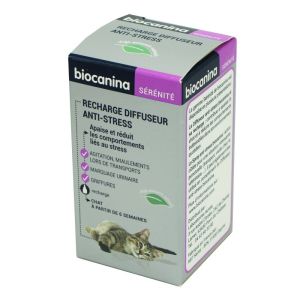 Biocanina Spray Anti-Stress Chat 100ml pas cher