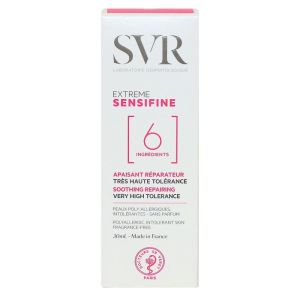 SVR Extreme Sensifine 6 ingrédients apaisant réparateur soin 30ml