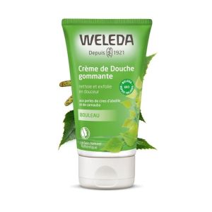 WELEDA BIO BOULEAU Crème de Douche Gommante 200ml - Nettoie et Exfolie en Douceur