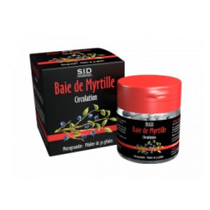 PHYTOCLASSICS BAIE DE  MYRTILLE- Circulation - Complément Alimentaire  Protection Vasculaire