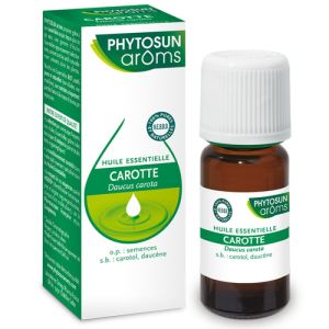 Huile essentielle CAROTTE semences - Daucus carota - Fl/5ml - PHYTOSUN AROMS