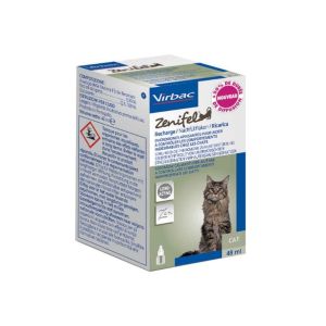 ZENIFEL Recharge 48ml pour Diffuseur Prise - Troubles du Comportement chez le Chat